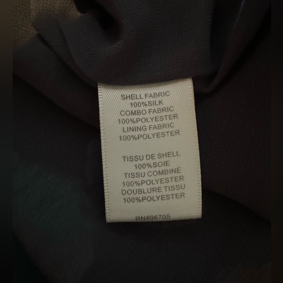 Rebecca Taylor Size 0 Gray Floral Dress - Picture 4 of 4